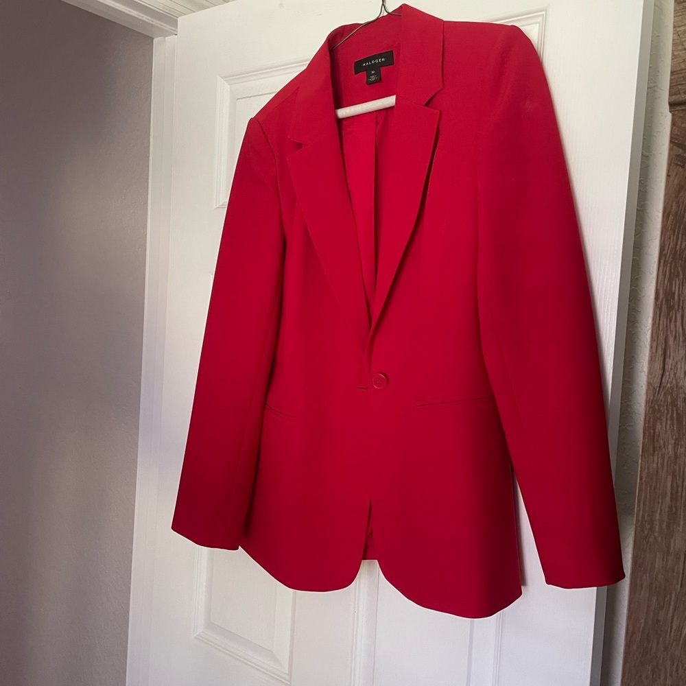 Woman Blazer- Red